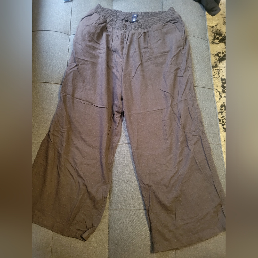 GAP Wide Leg Brown Women's Pants
